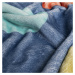 Tmavomodrá detská deka z mikrovlákna 140x110 cm Holidays - Moshi Moshi