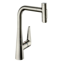 Hansgrohe Talis Select M51, drezová batéria s výsuvnou spŕškou, vzhľad nerezový, HAN-72823800