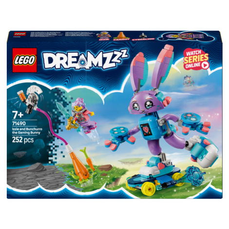 LEGO LEGO® DREAMZzz™ Izzie a herní králíček Bunchurro 71490