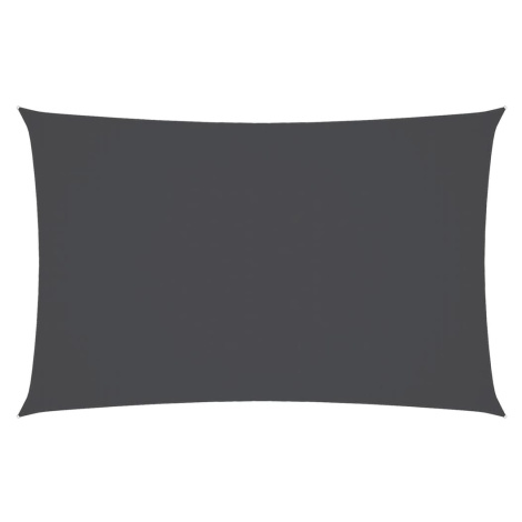 vidaXL Tieniaca plachta, oxford, obdĺžniková 3x6 m, antracitová
