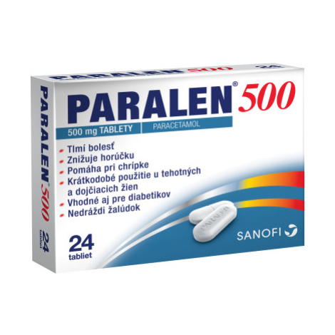 Paralen 500 mg 24 tbl