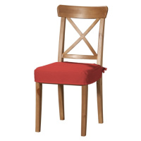 Dekoria Sedák na stoličku Ingolf, červená, návlek na stoličku Inglof, Loneta, 133-43