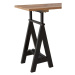 Konzolový stolík s doskou z borovicového dreva v prírodnej farbe 45x130 cm Hampstead – Premier H