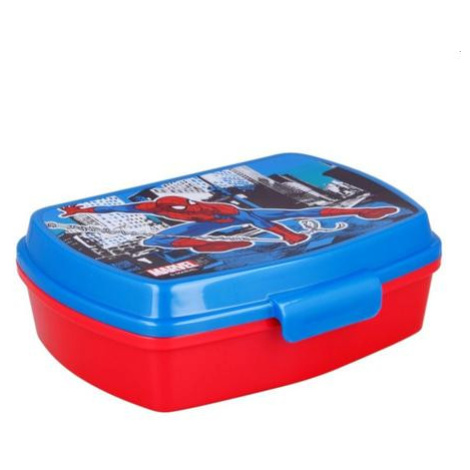 MARVEL Plastový desiatový box Spiderman 17,5x14x5,5cm