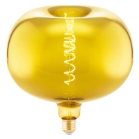 LED žiarovka E27 4W Big Size jablko filament zlatá