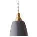 Anglepoise Original 1227 Brass závesná lampa sivá