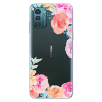 Odolné silikónové puzdro iSaprio - Flower Brush - Nokia G11 / G21