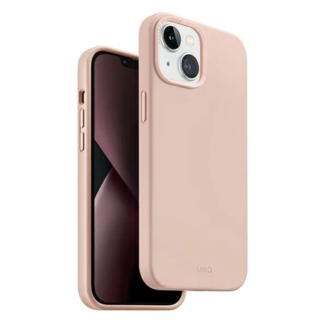 Kryt UNIQ case Lino iPhone 14 6,1" blush pink (UNIQ-IP6.1(2022)-LINOPNK)