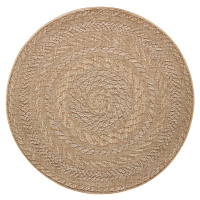 Kusový koberec Forest 103998 Beige/Brown – na ven i na doma - 200x200 (průměr) kruh cm NORTHRUGS