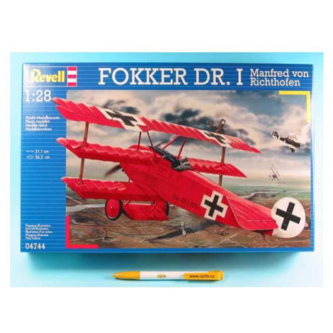 Plastic ModelKit letadlo 04744 - Fokker Dr.I 'Richthofen' (1:28)