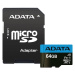 ADATA Micro SDXC Premier 64 GB 85 MB/s UHS-I A1 + SD adaptér