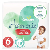 PAMPERS Harmonie Plienkové nohavičky Veľkosť 6, 18 ks, 15  kg+