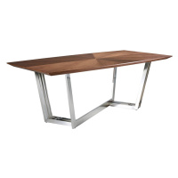 Estila Luxusný jedálenský stôl Vita Naturale z dreva a chrómu 220cm