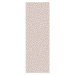 DEKORNIK Simple Irregular Dots Powder Pink White - Tapeta