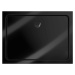 MEXEN/S - Flat Sprchová vanička obdĺžniková slim 110 x 100, čierna + čierny sifón 40701011B