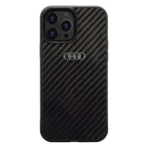 Kryt Audi Carbon Fiber iPhone 14 Pro Max 6.7" black hardcase AU-TPUPCIP14PM-R8/D2-BK (AU-TPUPCIP