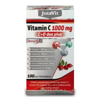 JUTAVIT VIT.C 1000MG+D3 DUO 100TBL