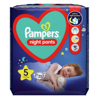 PAMPERS Pants Night 5 Nohavičkové plienky 12 - 17 kg 22 ks