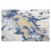 LuxD Dizajnový koberec Jakob 350 x 240 cm sivo-modrý