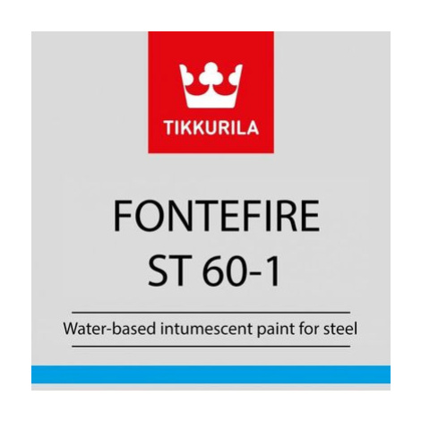 FONTEFIRE ST60-1 - Protipožiarny náter pre ochranu proti celulózovým požiarom biela matná 25 l