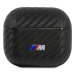 Obal BMW BMA3WMPUCA AirPods 3 cover black PU Carbon M Collection (BMA3WMPUCA)