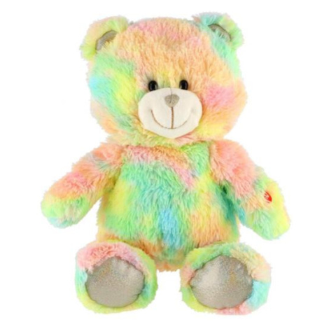 Detský plyšový medvedík TEDDIES dúhový 40cm