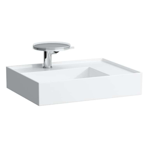 Laufen Kartell - Umývadlo, 60x46 cm, otvor na batériu, SaphirKeramik, biela H8103340001041