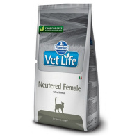 Farmina Vet Life cat neutered female granule pre kastrované mačky 2kg
