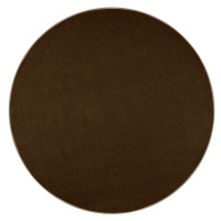 Kusový koberec Nasty 101154 Braun kruh - 200x200 (průměr) kruh cm Hanse Home Collection koberce