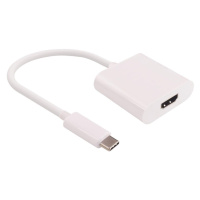 PremiumCord Prevodník USB-C na HDMI, rozlíšenie 4K*2K@30Hz