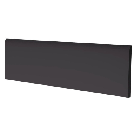 Sokel Rako Taurus Color čierna 8x30 cm mat TSAKF019.1