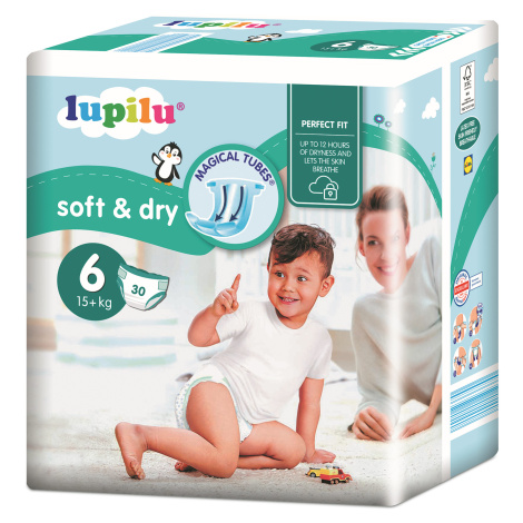 lupilu® Detské plienky XL 6, 30 kusov