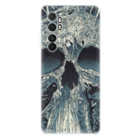 Odolné silikónové puzdro iSaprio - Abstract Skull - Xiaomi Mi Note 10 Lite