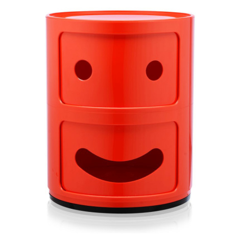 Stolík Componibili Smile, červený - Kartell