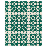 MINDTHEGAP Aegean Tiles Ultramarine Green - tapeta