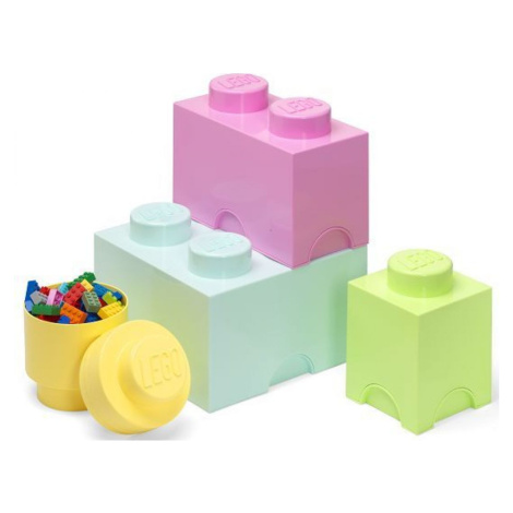 LEGO® Úložné boxy Multi-Pack 4 ks pastelové