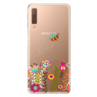 Odolné silikónové puzdro iSaprio - Bee 01 - Samsung Galaxy A7 (2018)