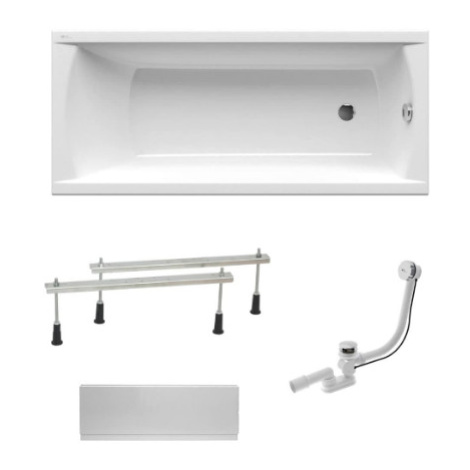 Obdĺžniková vaňa SAT Fusion 150x70 cm akrylát ľavá aj pravá SATVR150ANPC