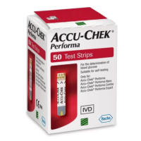 ACCU-CHEK Performa testovacie prúžky 50 kusov