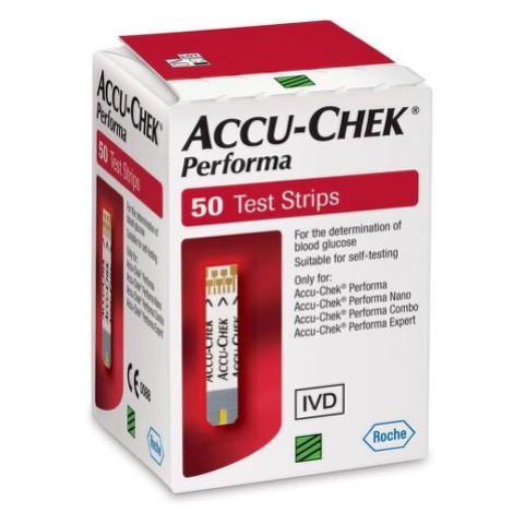ACCU-CHEK Performa testovacie prúžky 50 kusov