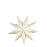 Biela vianočná svetelná dekorácia ø 45 cm Solvalla – Markslöjd