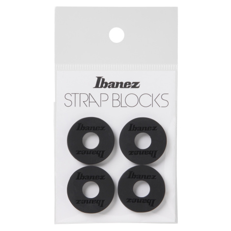 Ibanez Silicone Strap Block 4 Pieces/Set - Black