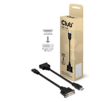 Club3D Pasívny adaptér HDMI na DVI-D s jedným prepojením (M/F), 22 cm