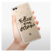 Odolné silikónové puzdro iSaprio - Follow Your Dreams - black - Huawei P Smart