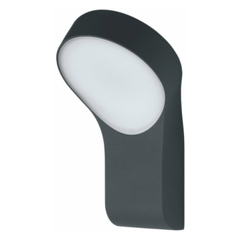 Svietidlo LED 8W, 3000K, 530lm, IP44, 120°, Al-čierna,ENDURA STYLE WALL ROUND SEN (OSRAM)