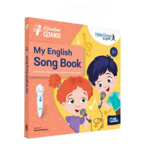 Albi Kúzelné čítanie Kniha My English Song book