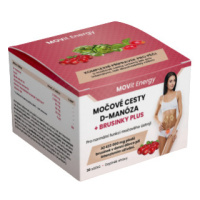 MOVIT ENERGY Močové cesty D-Manóza + Brusnice plus 30 vrecúšok