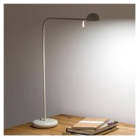Vibia Pin 1655 stolná LED lampa dĺžka 40 cm biela