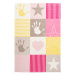 Detský kusový koberec Stars 411 pink Rozmery koberca: 160x230
