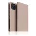 SLG Design puzdro D8 Full Grain Leather pre iPhone 14 - Light Cream